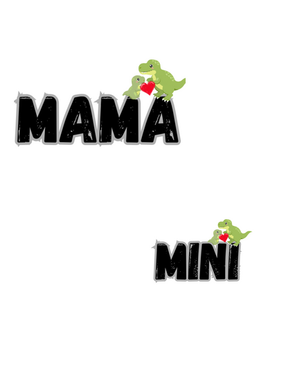 Dino Love- Mama & Mini